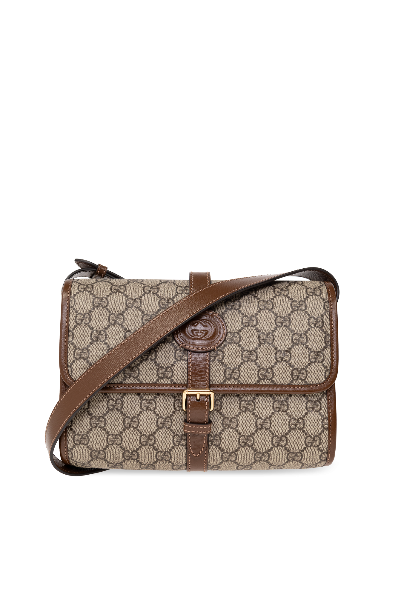 Beige Shoulder bag with logo Gucci Vitkac France